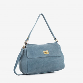 Сумка Virginia Conti джинсового кольору