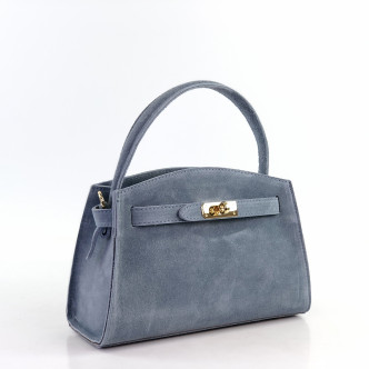 Сумка через плече (крос-боді) Virginia Conti джинсового кольору