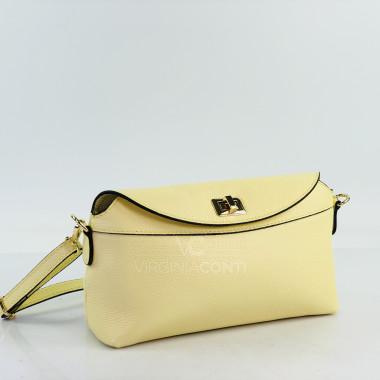 Сумка через плече (крос-боді) Virginia Conti світло-жовта