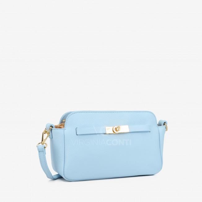 Сумка через плече (крос-боді) Virginia Conti блакитна
