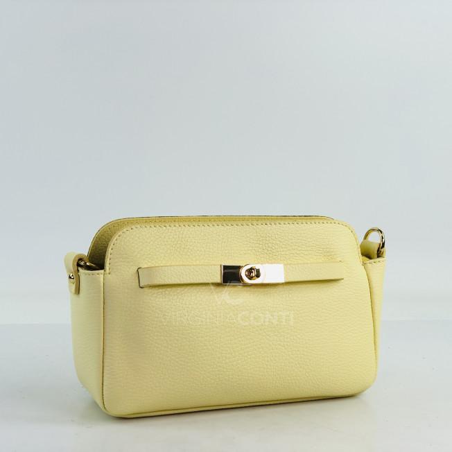 Сумка через плечо (кросс-боди) Virginia Conti светло-жёлтая