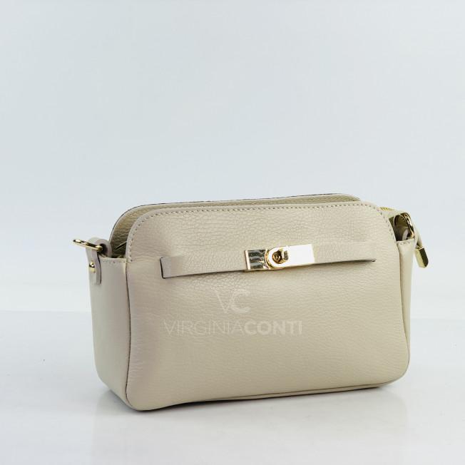 Сумка через плечо (кросс-боди) Virginia Conti бежевая