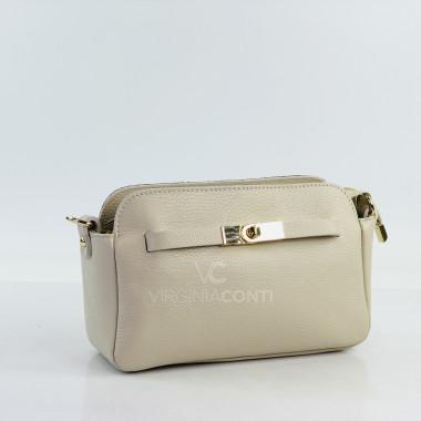 Сумка через плечо (кросс-боди) Virginia Conti бежевая