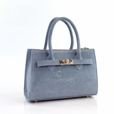 Сумка Virginia Conti джинсового кольору