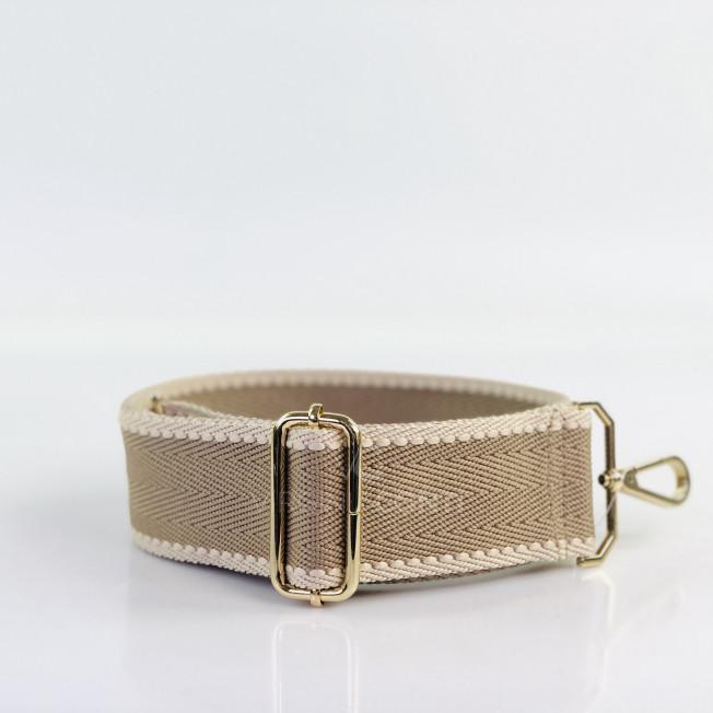 Ремешок для сумки цвета тауп