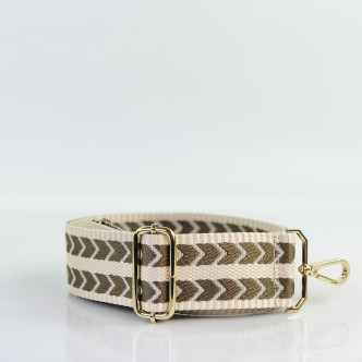 Ремешок для сумки цвета тауп