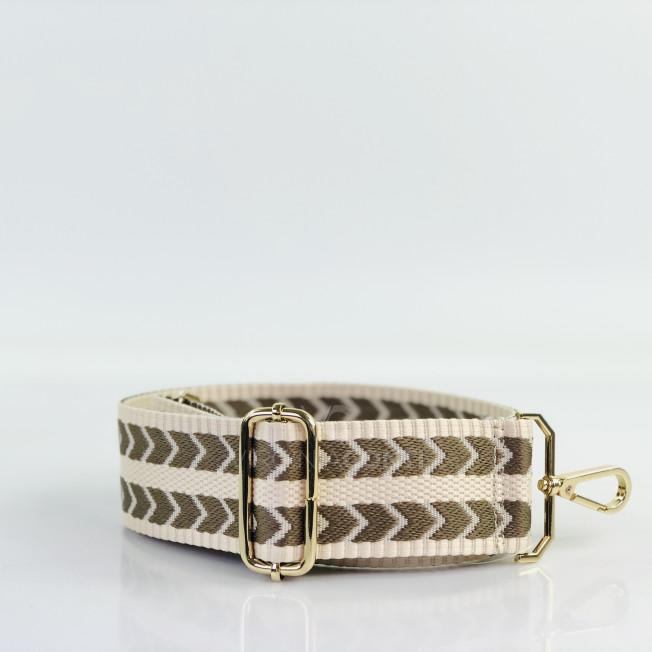 Ремешок для сумки цвета тауп