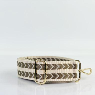 Ремешок для сумки цвета тауп