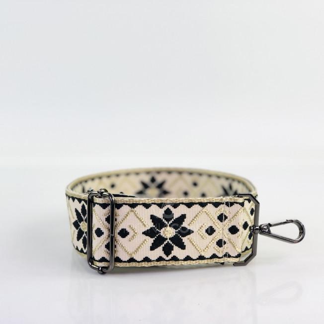 Ремешок для сумки черный