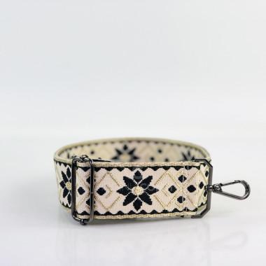 Ремешок для сумки черный