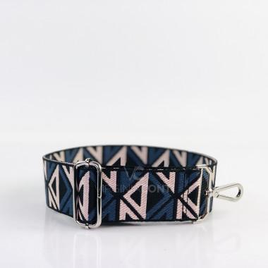 Ремешок для сумки темно-синий