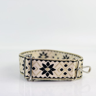 Ремешок для сумки черный