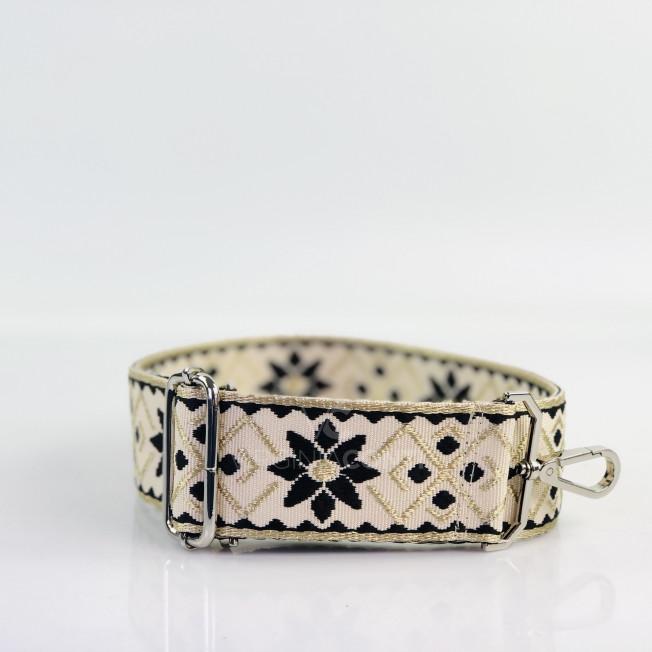 Ремешок для сумки черный