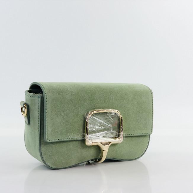 Сумка через плече (крос-боді) Virginia Conti оливкова
