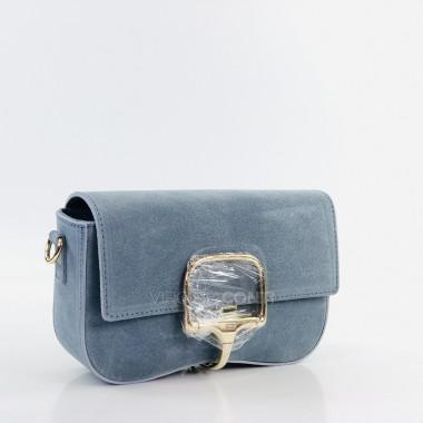Сумка через плече (крос-боді) Virginia Conti джинсового кольору