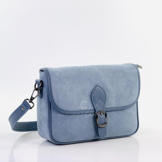 Сумка на плечо Virginia Conti джинсового цвета