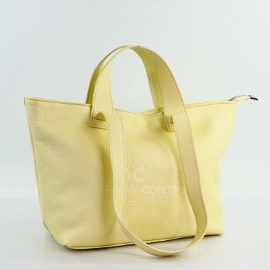 Шоппер Virginia Conti светло-жёлтый