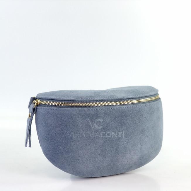 Поясная сумка (Сумка-банан) Virginia Conti джинсового цвета