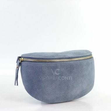 Поясная сумка (Сумка-банан) Virginia Conti джинсового цвета