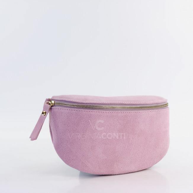 Поясна сумка (Сумка-банан) Virginia Conti кольору пудри