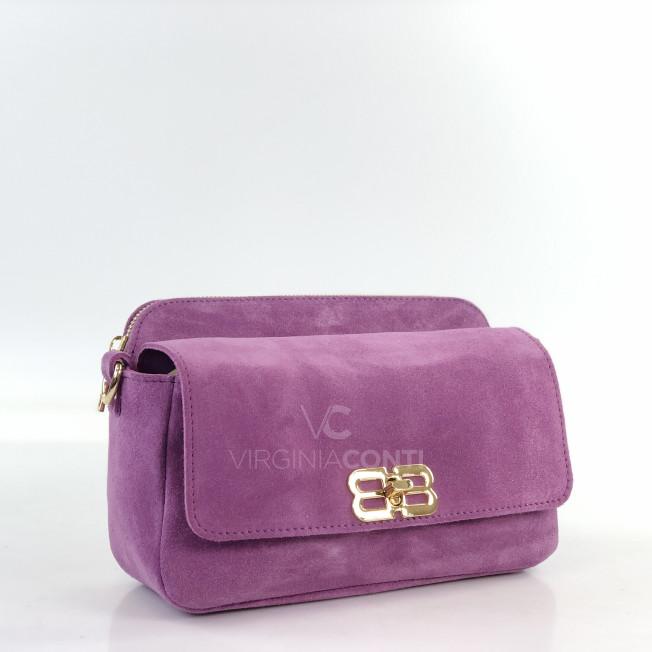 Сумка через плечо (кросс-боди) Virginia Conti сливового цвета