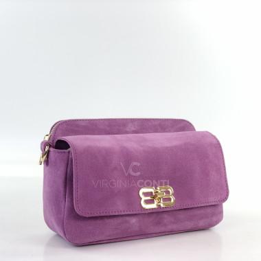 Сумка через плечо (кросс-боди) Virginia Conti сливового цвета
