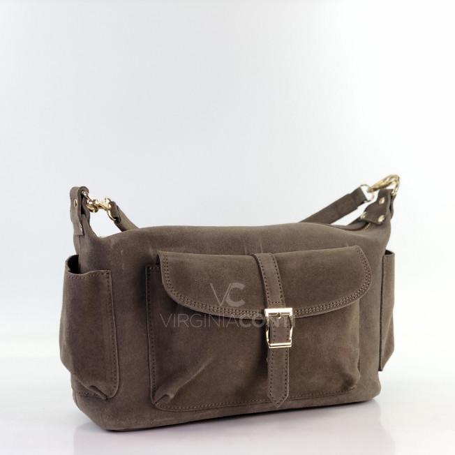 Сумка Virginia Conti цвета темный тауп