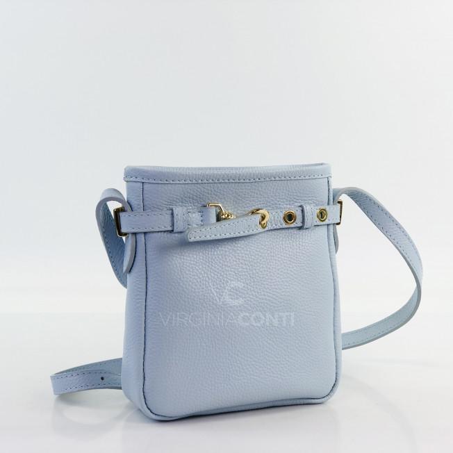 Сумка через плече (крос-боді) Virginia Conti блакитна