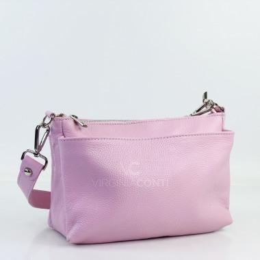 Сумка через плече (крос-боді) Virginia Conti світло-рожева