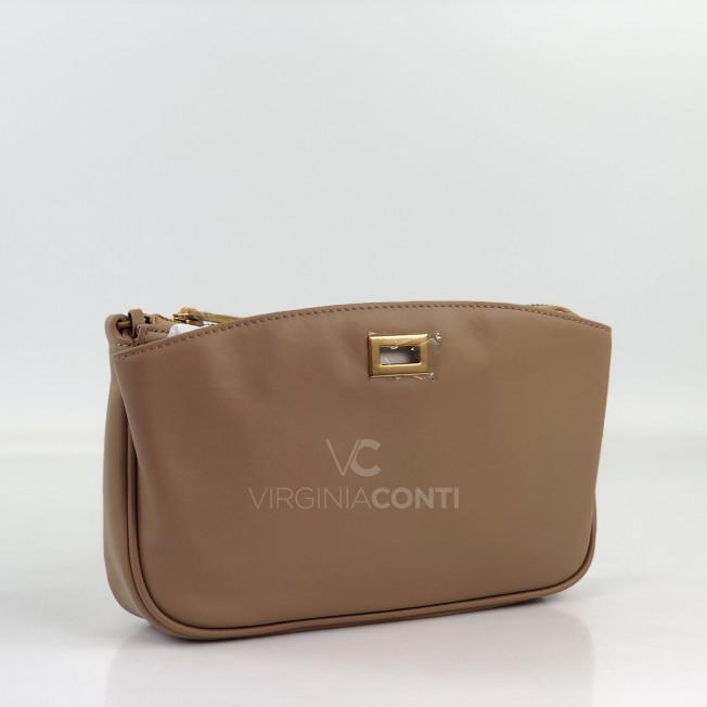 Сумка через плече (крос-боді) Virginia Conti кольору тауп