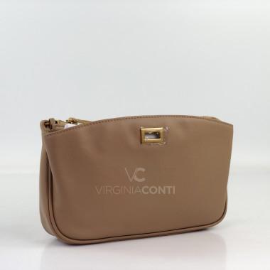 Сумка через плече (крос-боді) Virginia Conti кольору тауп