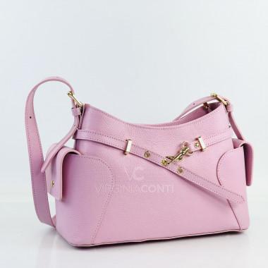 Сумка через плече (крос-боді) Virginia Conti світло-рожева