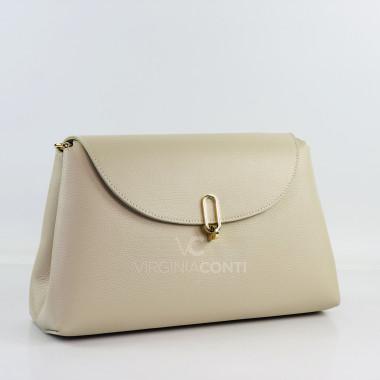 Сумка через плече (крос-боді) Virginia Conti бежева