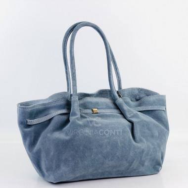 Сумка Virginia Conti джинсового кольору