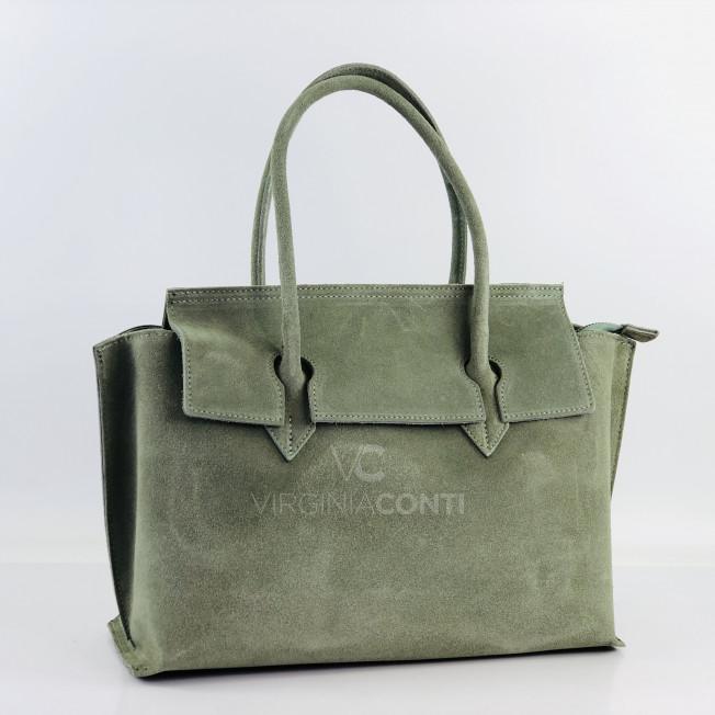 Сумка Virginia Conti кольору хакі