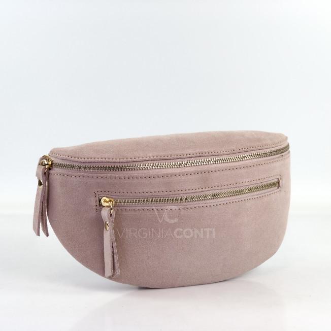 Поясная сумка (Сумка-банан) Virginia Conti цвета пудры