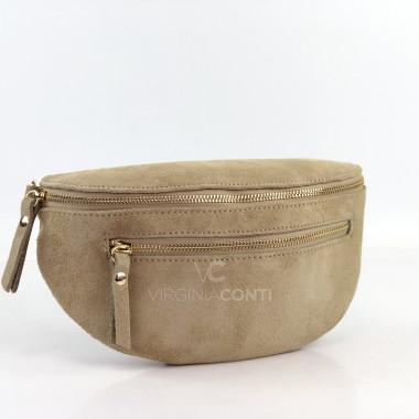 Поясная сумка (Сумка-банан) Virginia Conti цвета светлый тауп