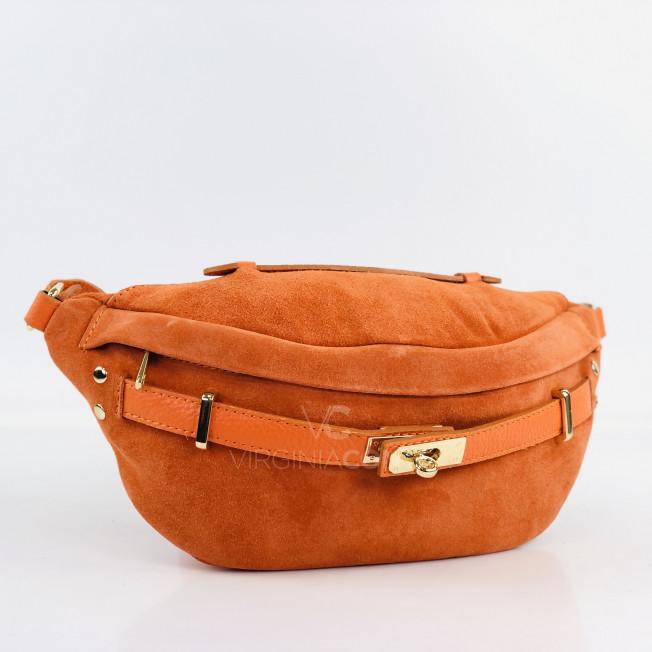 Поясна сумка (Сумка-банан) Virginia Conti помаранчева