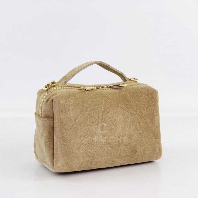 Сумка через плечо (кросс-боди) Virginia Conti цвета светлый тауп