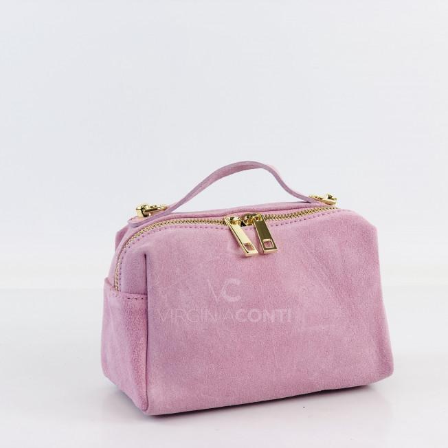 Сумка через плечо (кросс-боди) Virginia Conti светло-розовая