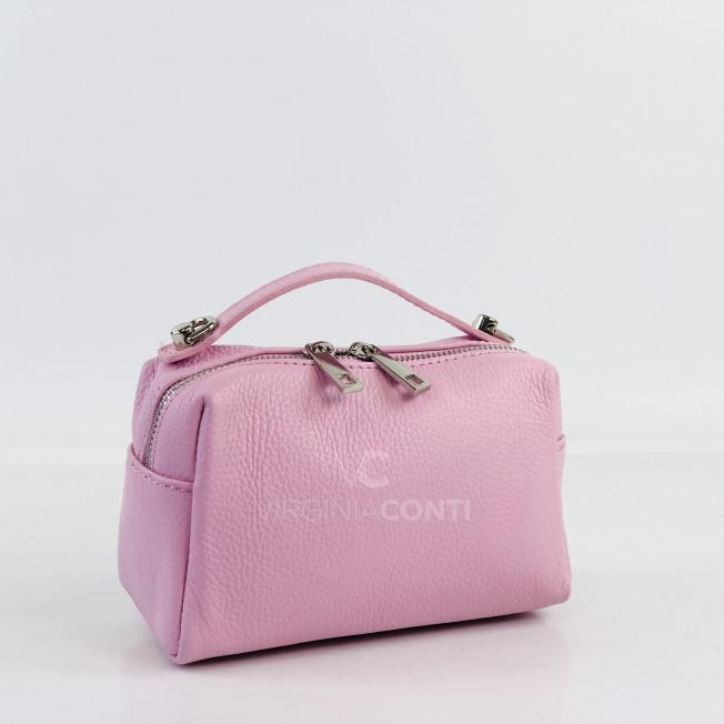 Сумка через плече (крос-боді) Virginia Conti світло-рожева