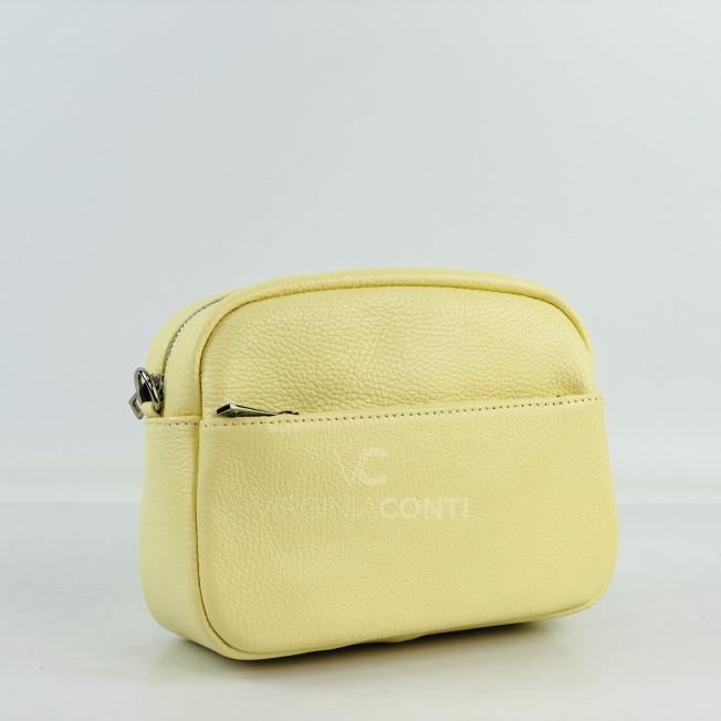 Сумка через плече (крос-боді) Virginia Conti світло-жовта