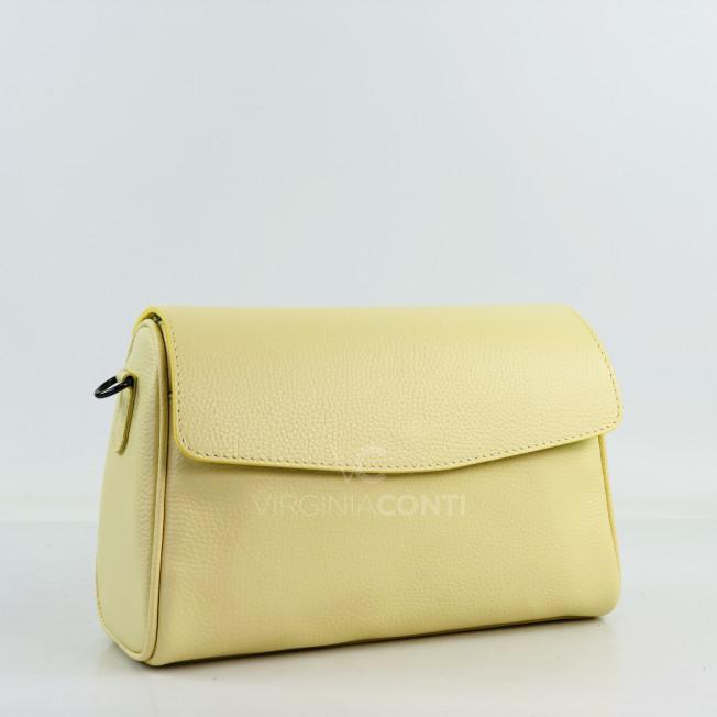 Сумка через плече (крос-боді) Virginia Conti світло-жовта