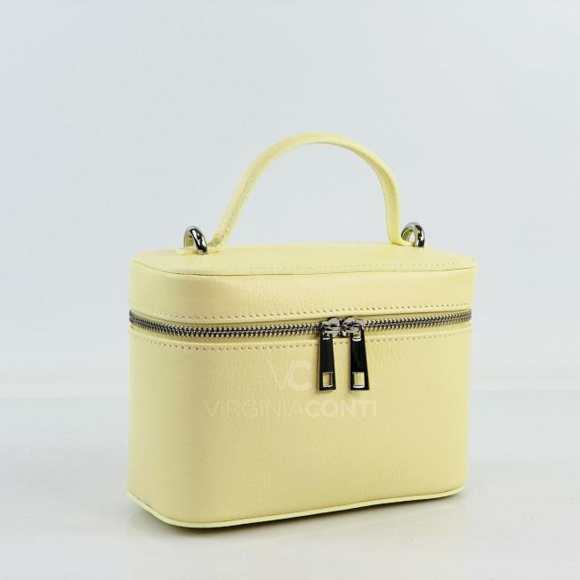Сумка через плече (крос-боді) Virginia Conti світло-жовта