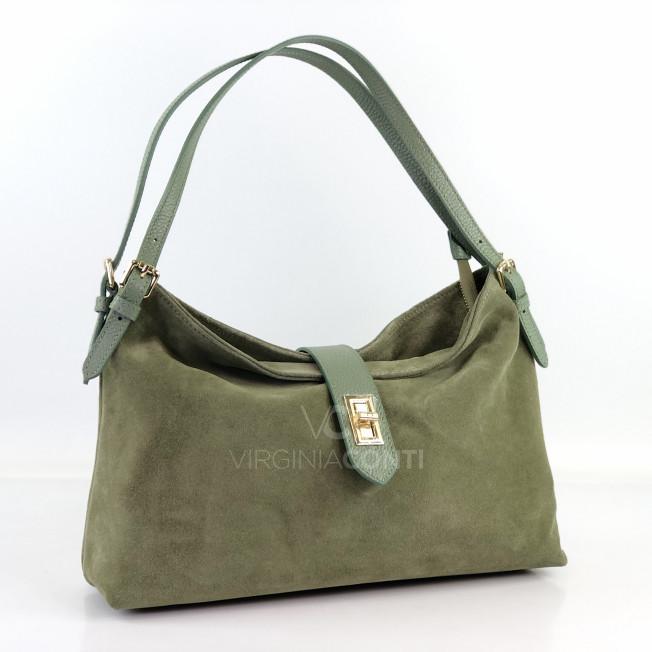 Сумка Virginia Conti кольору хакі