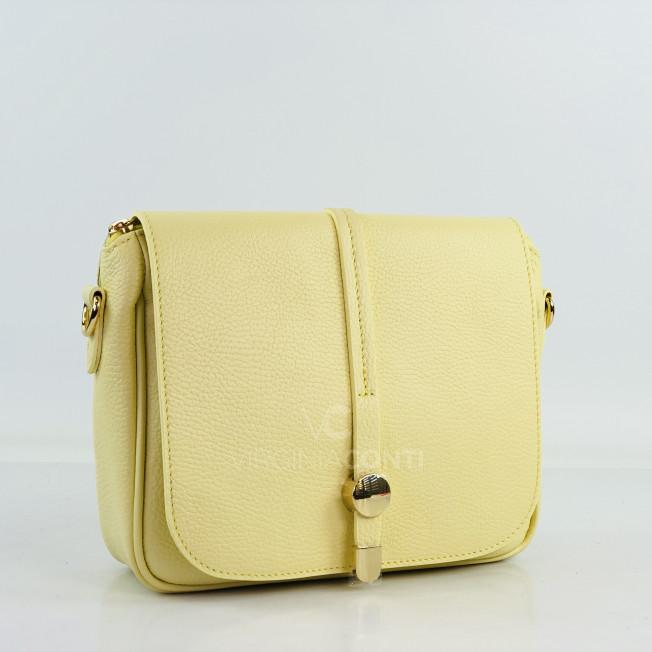 Сумка через плече (крос-боді) Virginia Conti світло-жовта