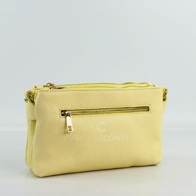 Сумка через плече (крос-боді) Virginia Conti світло-жовта