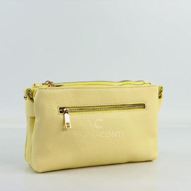 Сумка через плече (крос-боді) Virginia Conti світло-жовта