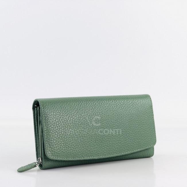 Кошелек - картхолдер Virginia Conti оливковый
