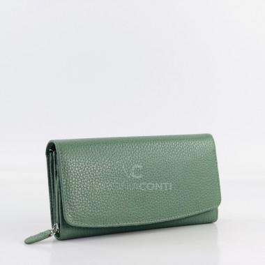 Кошелек - картхолдер Virginia Conti оливковый